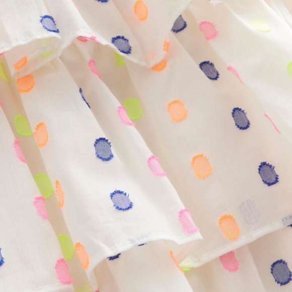 Mini Boden Wing Sleeve Party Dress - Picture 2 of 4